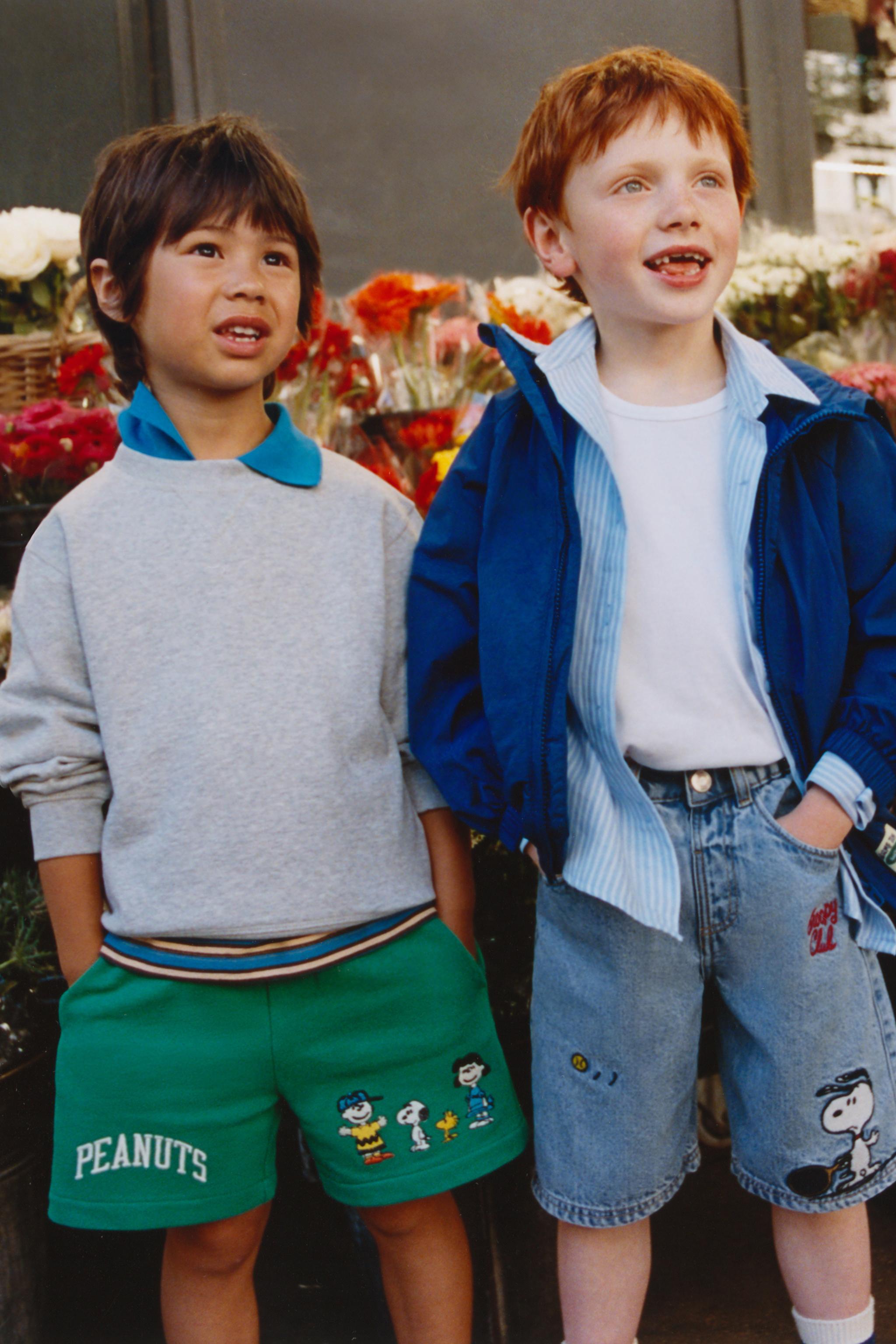 SNOOPY PEANUTS™ DENIM SHORTS